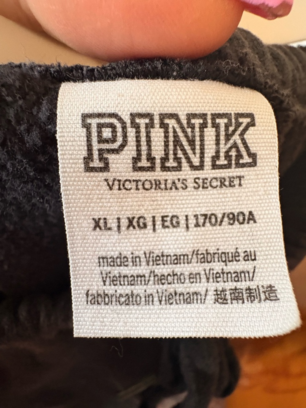 PINK Victorias Secret Everyday Sweats with white Script Pink Logo - Picture 6 of 8